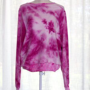 Wildfox Pink Tie Dye Sweater